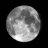Moon age: 18 days, 23 hours, 12 minutes,84%